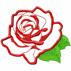 Flowers Embroidery Design 6